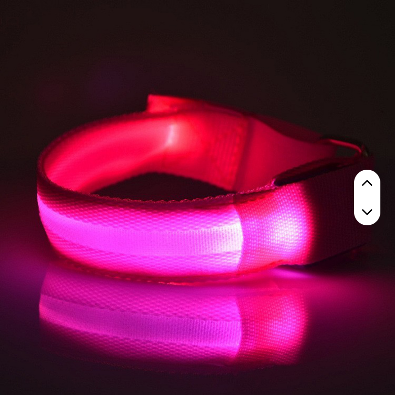 Muñequera Banda Led Recargable USB